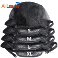 Bonnets de perruque en dentelle à double couche élastique et durable réglables